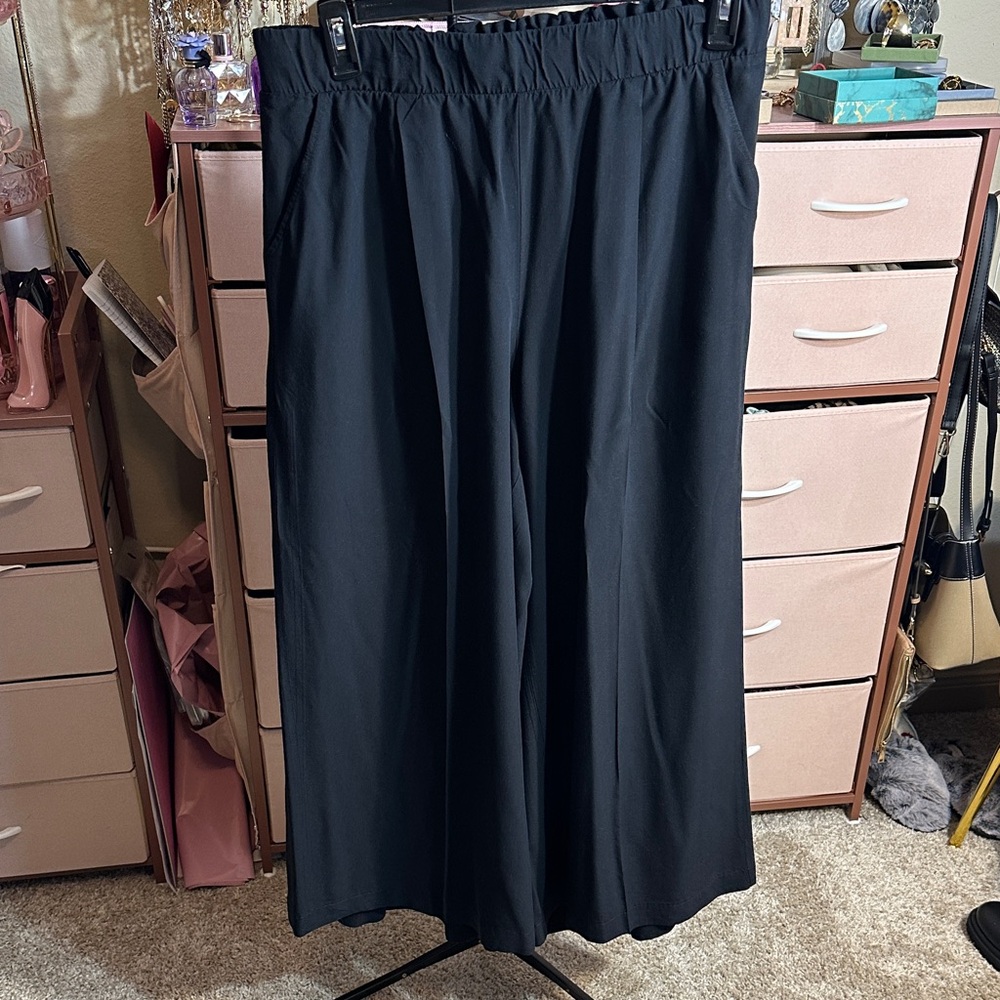 Women's Black Wide Leg Pants